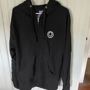 MONAT modern nature zip up hoodie